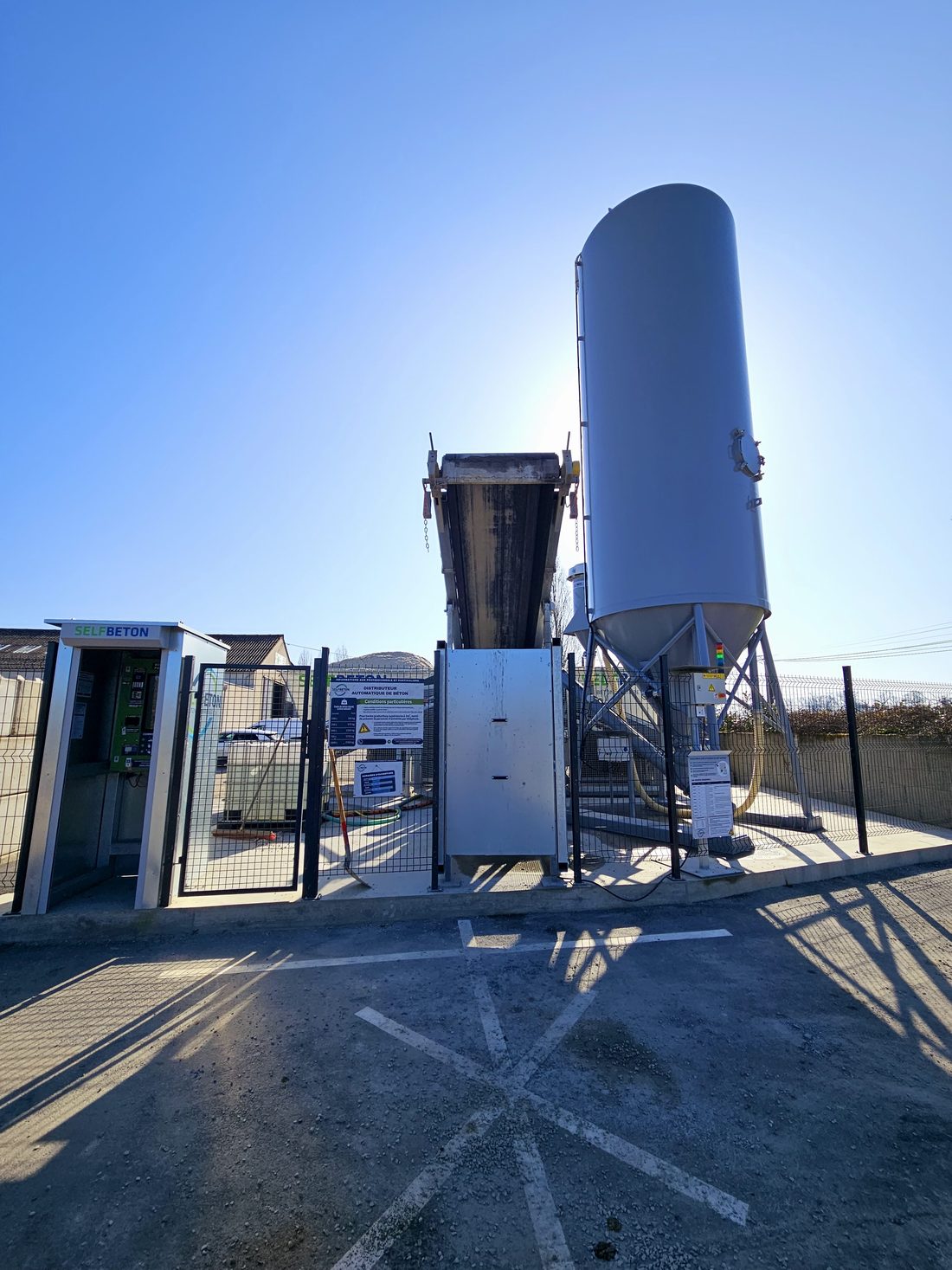 La centrale à béton Béton Marsien en libre-service à Saint-Mars-du-Désert (44)